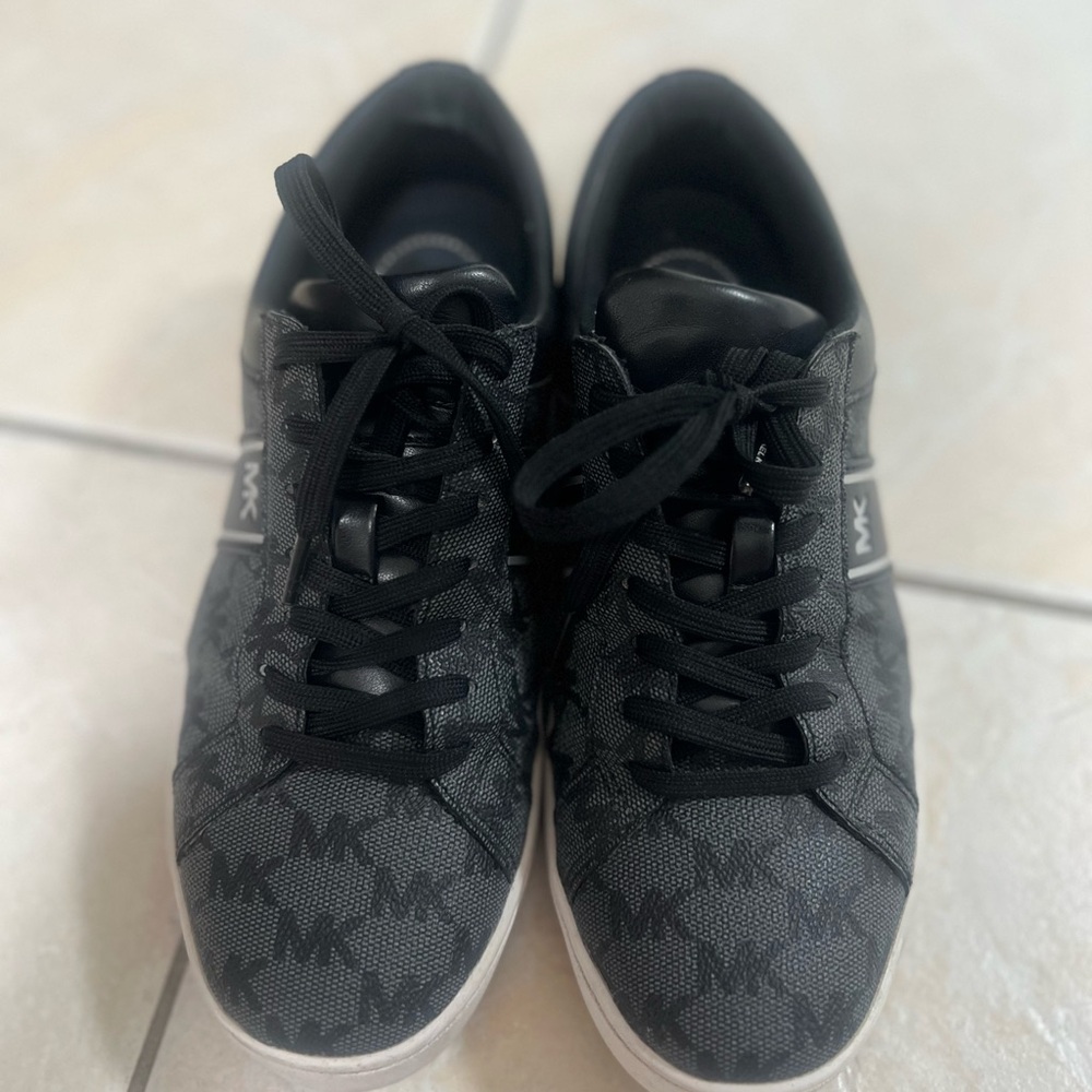 Michael Kors women’s Monogram Black Sneakers